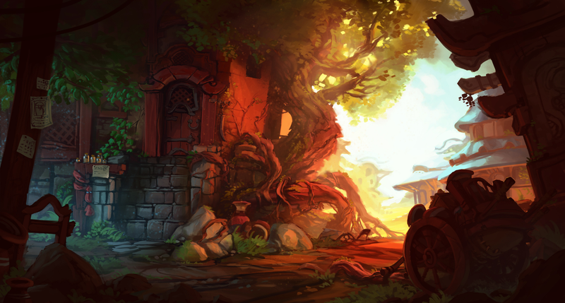 Illustration for article titled The Old House Under The Tree